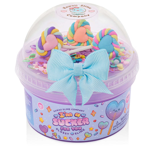 I'm A Sucker For You Glossy Signature Dome™ Slime (4pcs/case)
