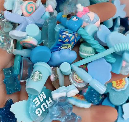 Blue Kitchen Sink Charm Mix 500g