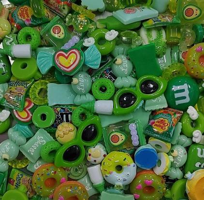 Green Kitchen Sink Charm Mix 500g