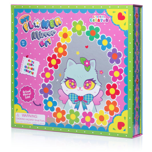 Creative Creator DIY Flower Mirror Kit - Classic Rainbow (6pcs/case)
