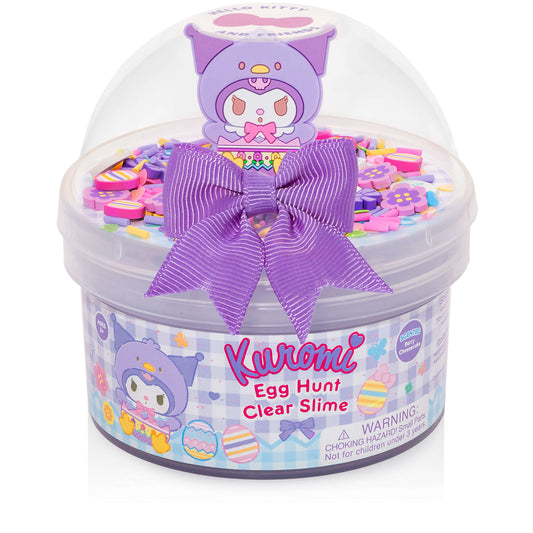 Kuromi™ Egg Hunt Clear Signature Dome™ Slime (4pcs/case)