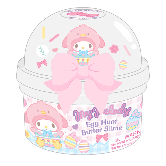 My Melody™ Egg Hunt Butter Signature Dome™ Slime (4pcs/case)