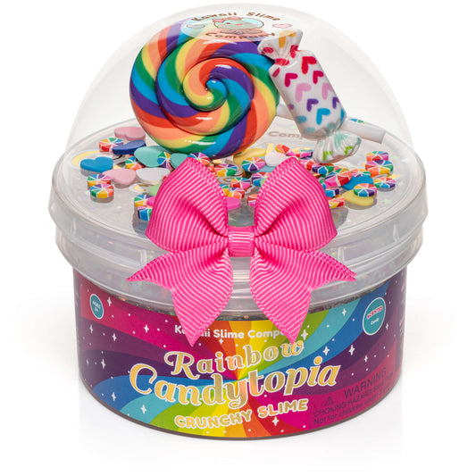 Rainbow Candytopia Crunchy Signature Dome™ Slime (4pcs/case)