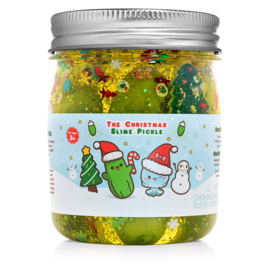The Christmas Pickle Clear Slime (5pcs/case)