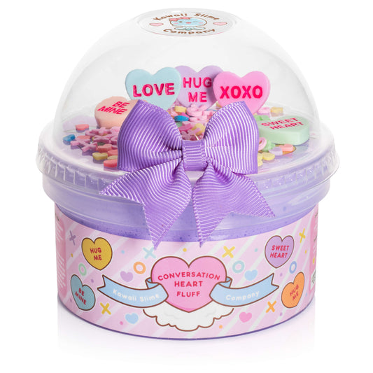 Conversation Heart Fluff Signature Dome™ Slime (4pcs/case)